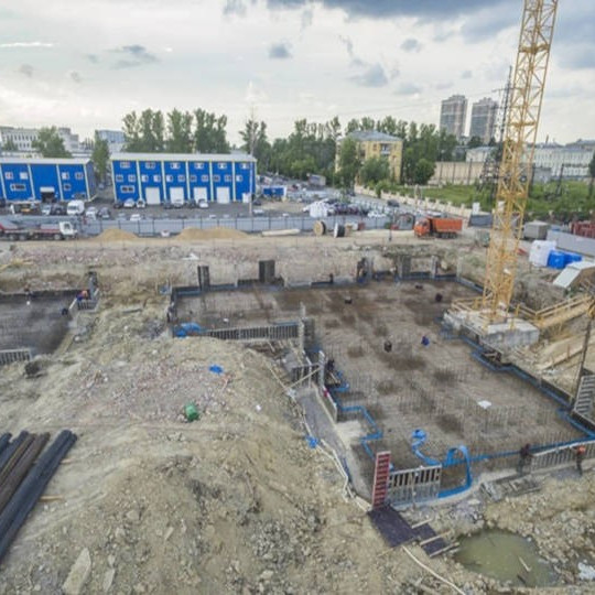 ход строительства ЦДС Елизаровский июнь 2018